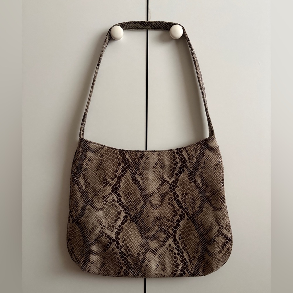 Y2K Maxx New York Snake Pattern Print Shoulder Bag